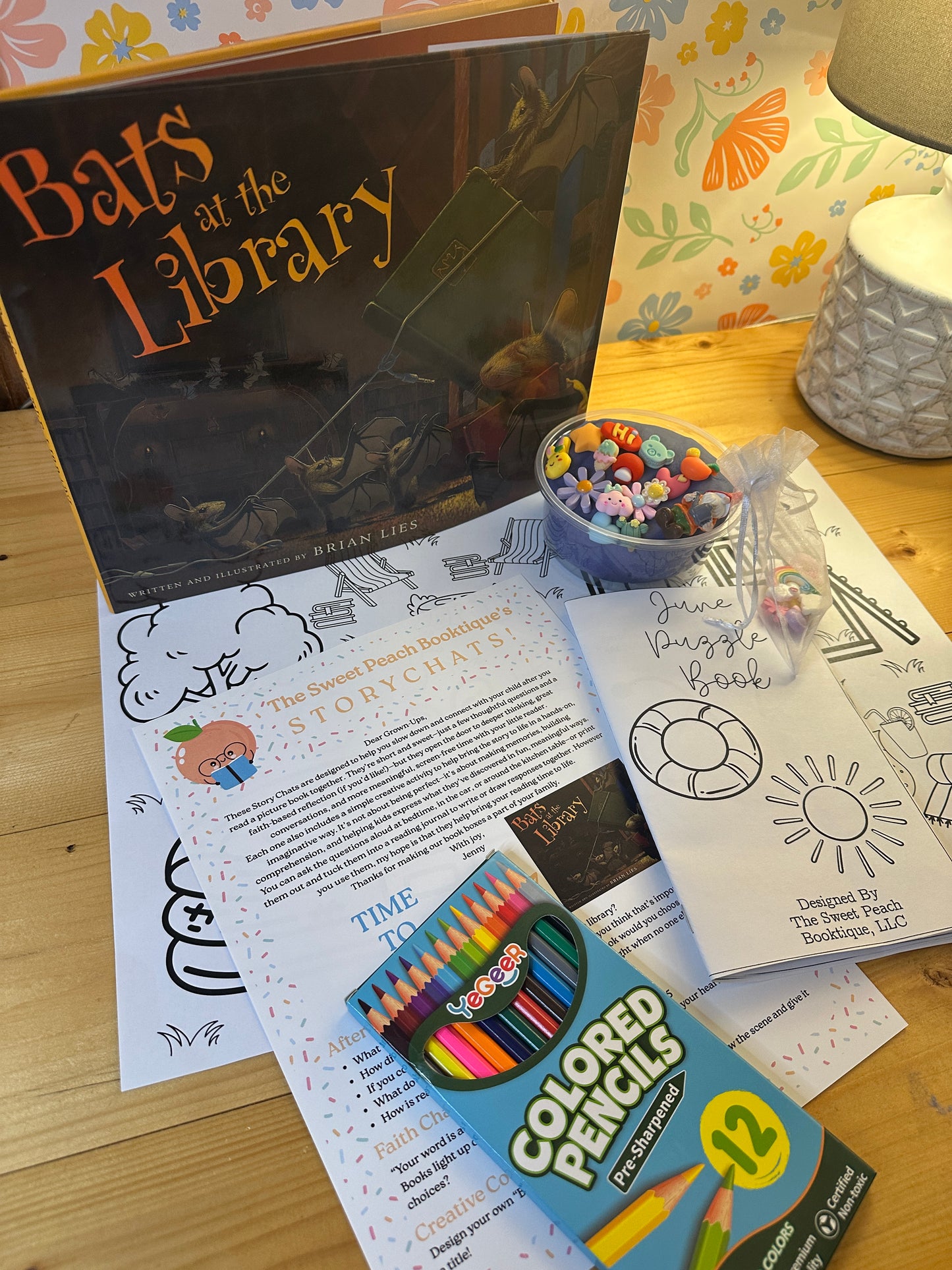 "Bats at the Library" by Brian Lies