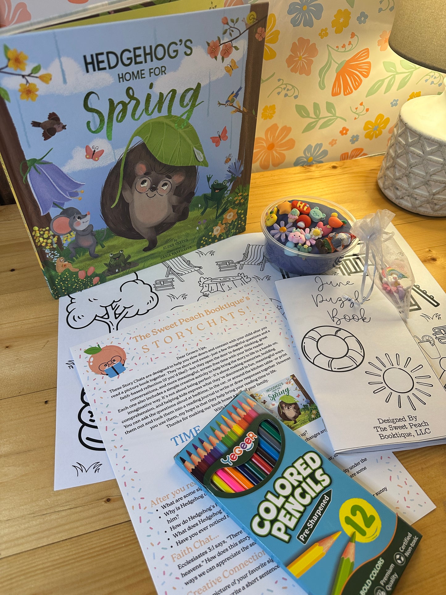 "Hedgehog’s Home for Spring" by Elena Ulyeva
