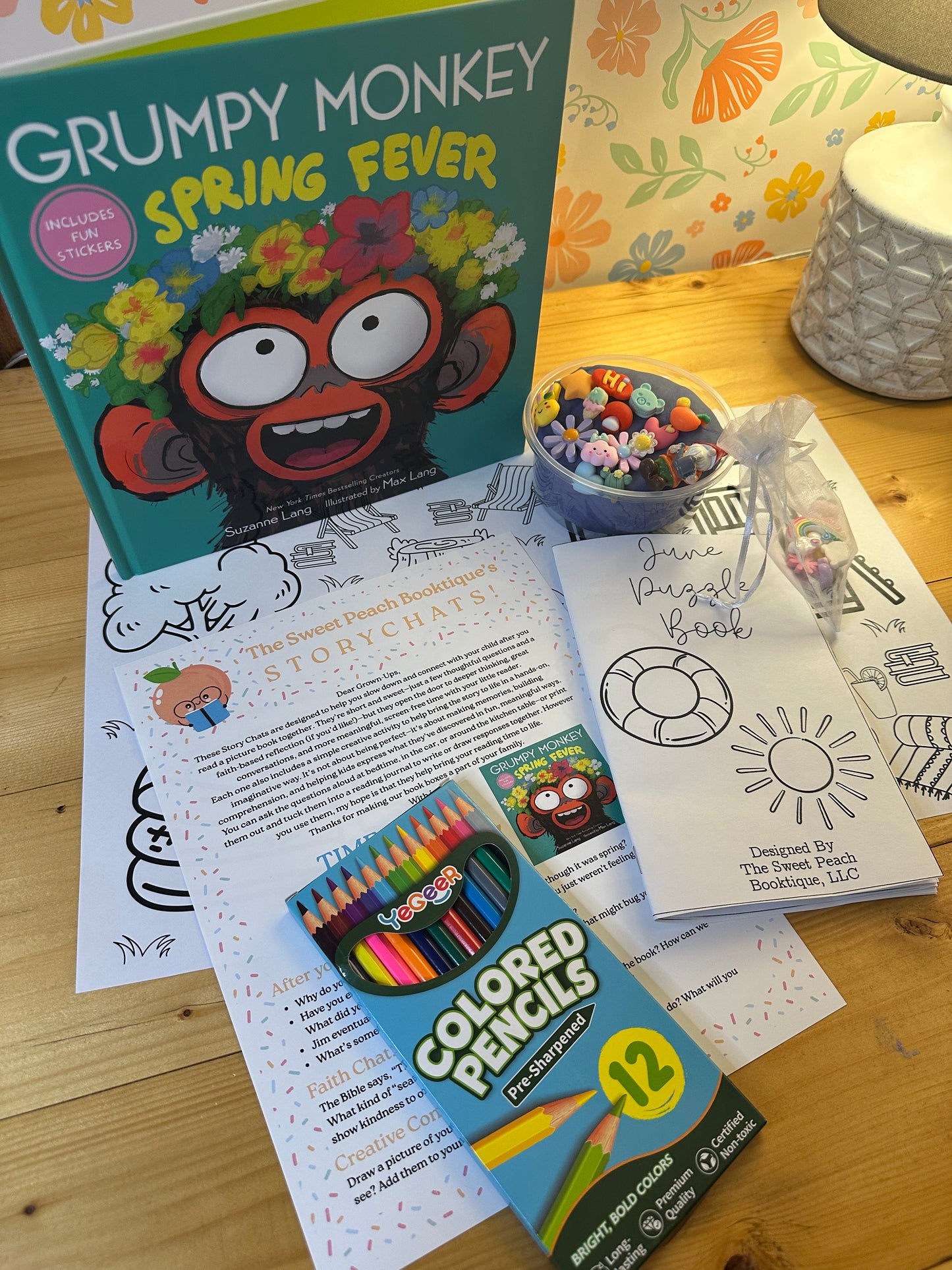 "Grumpy Monkey Spring Fever" by Suzanne Lang