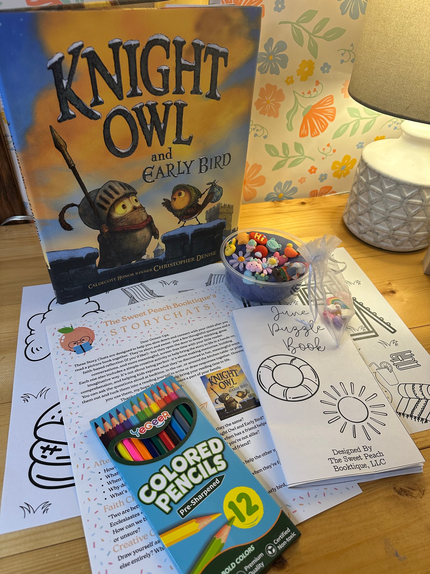 "Knight Owl & Early Bird" by Christopher Denise