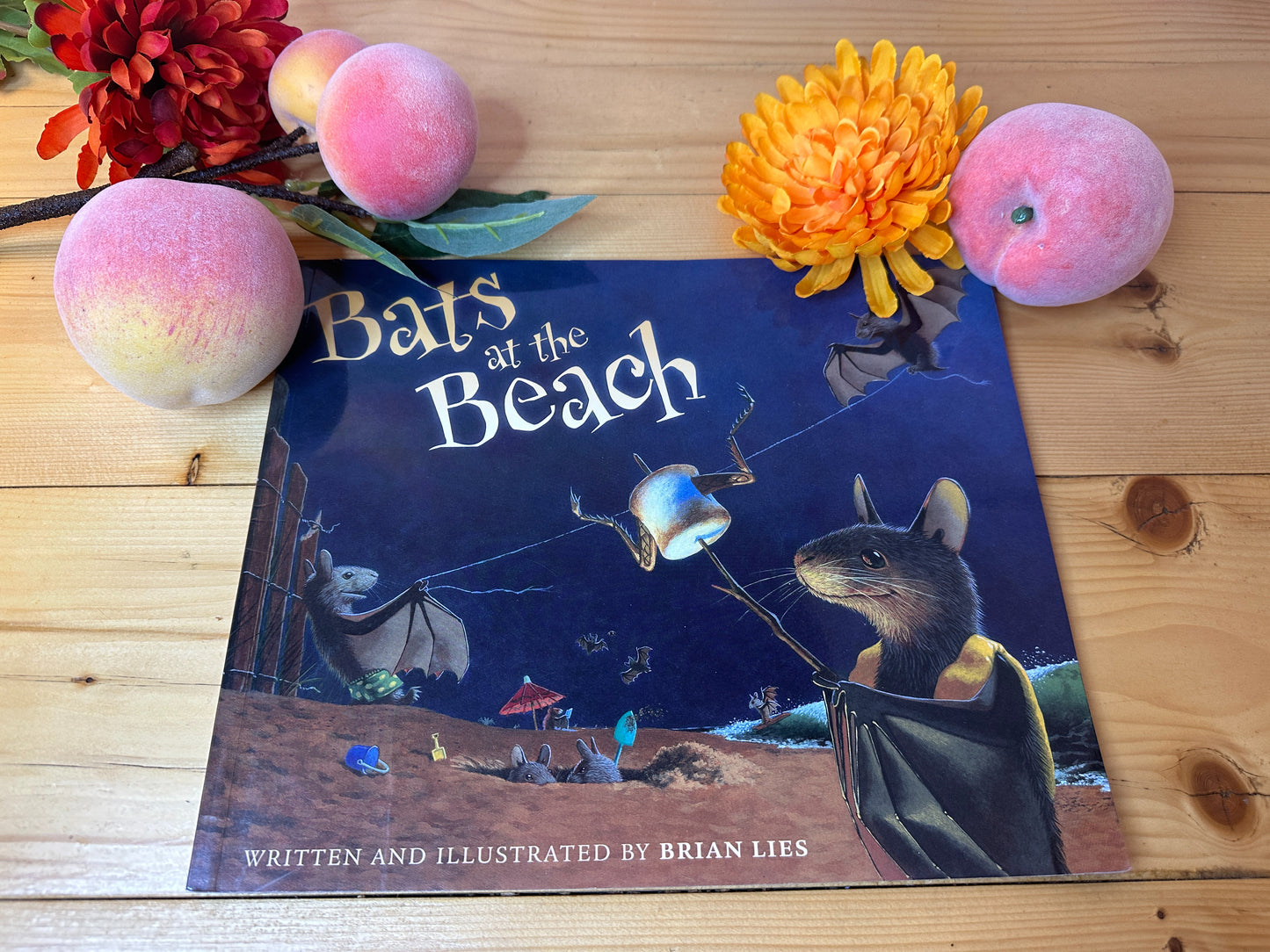 "Bats at the Beach" by Brian Lies